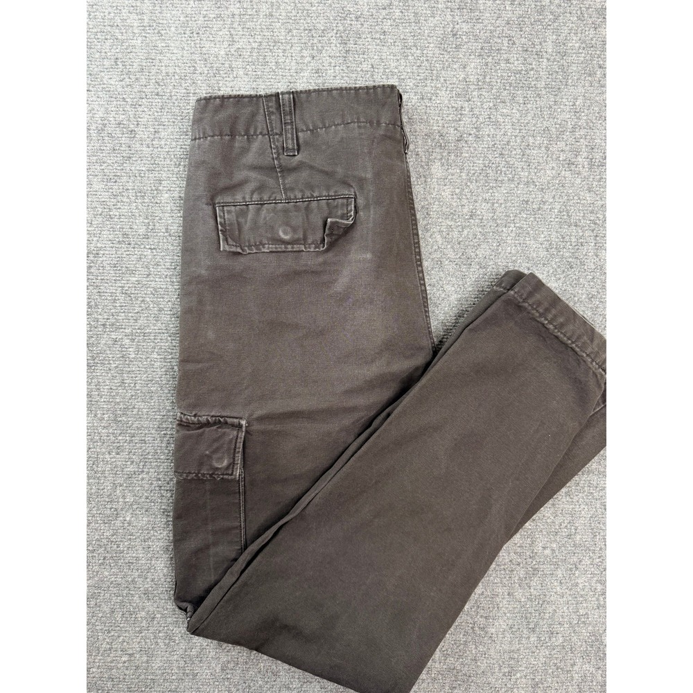 Levi's XX Cargo Straight Mens W33 L32 Dark‎ Gray Cargo Pants Button Fly